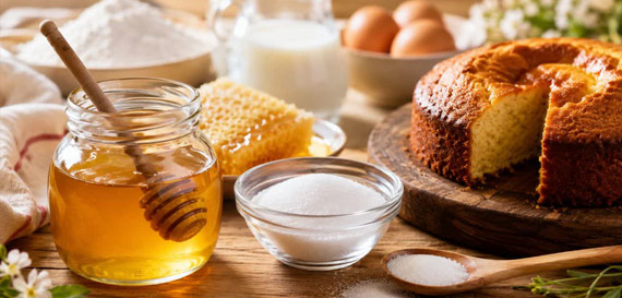 عسل بهتر است یا شکر؟ تفاوت کاربرد عسل و شکر در آشپزی و شیرینی‌پزی
