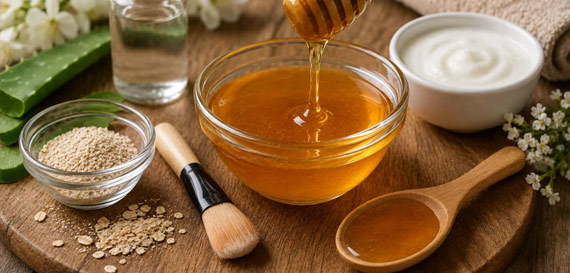 ماسک عسل برای پوست | راهنمای کامل استفاده از عسل برای داشتن پوستی شفاف، نرم و سالم